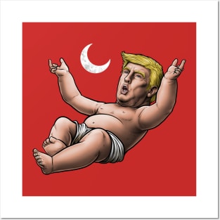 Baby trump Posters and Art